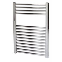 Non-Branded Flat Chrome Towel Radiator 500 x 700mm 210W 717Btu