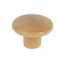 Lamina Door Knob Beech Lacquered 42mm Pack of 5