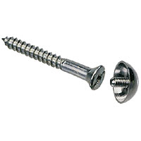 Mirror Screws 8ga x 1andfrac12;andquot; Pack of 10