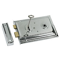 Non-Branded Rim Sash Lock Chrome