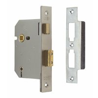 Non-Branded Union Bathroom Lock Chrome 3.0andquot;