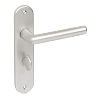 Urfic Mackenzie Prestige WC Door Handle Silver