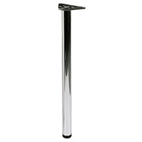 Worktop Leg Chrome