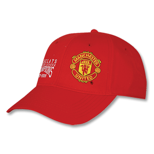 07-08 Man Utd P/L Champions Cap - Red