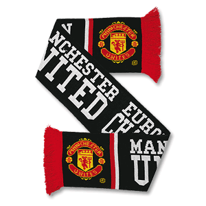 2008 Man Utd European Champions 2008 Scarf