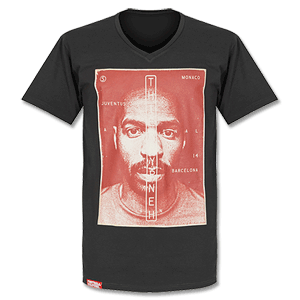 Football Culture ``Henry`` V-Neck T-Shirt - Dark