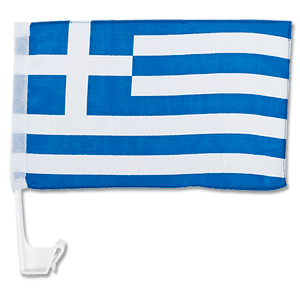 Greece Car Flag