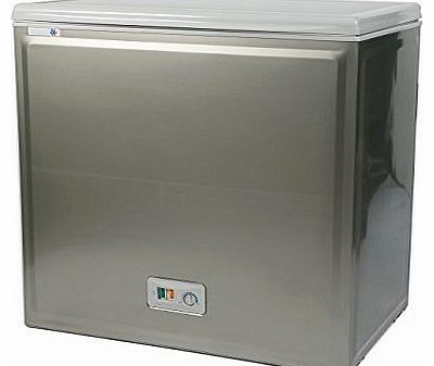 Chest Freezer, 175 Litre, Silver