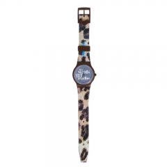 Mens normal wat Leopard Watch