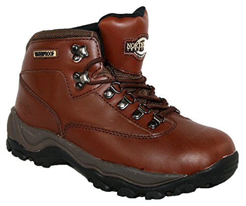 LADIES BROWN WATERPROOF BOOTS,HIKING,WALKING,LEATHER UK6