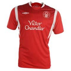 Umbro 09-10 Nottingham Forest home (with sponsor)