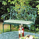 nova Dorset/ Clematis Bench Cushion