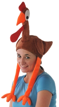 Turkey Hat with Legs