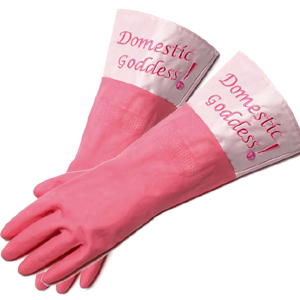 Washing Up Gloves - Domestic Goddess