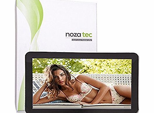 Noza Tec 7 INCH GPS SAT NAV NAVIGATION SYSTEM NAVIGATOR TOUCH SCREEN FREE UK EU AU MAPS