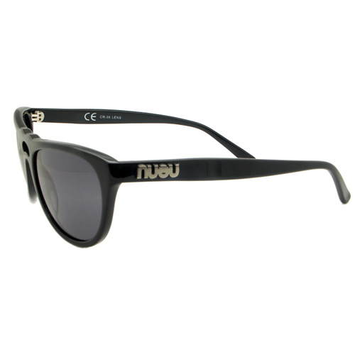 Nueu Mens Nueu 707 Wayfarer Sunglasses Black