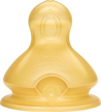 NUK, 2041[^]10034523 First Choice  Latex Teats 0-6 Months Medium