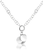 Sterling Silver Charm Pendant Necklace