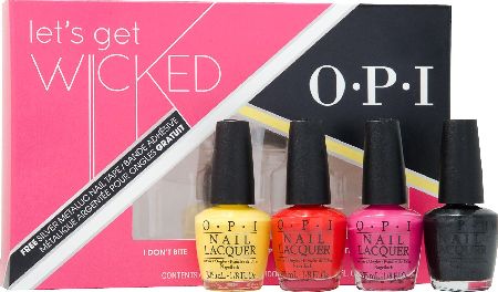 O.P.I, 2102[^]0106174 OPI Lets Get Wicked Mini Nail Polish Collection