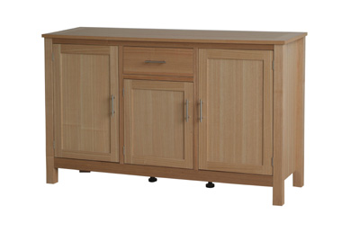 oak 3 DOOR 1 DRAWER SIDEBOARD OAKRIDGE VALUE