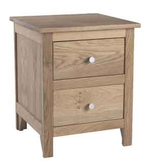 BEDSIDE CABINET 2 DRAWERS CORNDELL NIMBUS