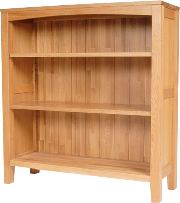 oak BOOKCASE 35.5IN x 33.5IN PRESTIGE