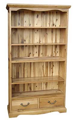 oak BOOKCASE 71IN x 39.5IN TALL CHICHESTER