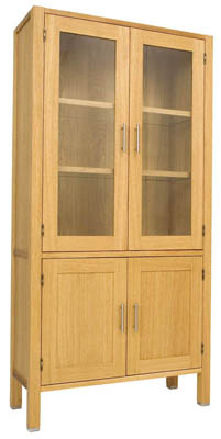 DISPLAY UNIT GLAZED   LIT ALBA