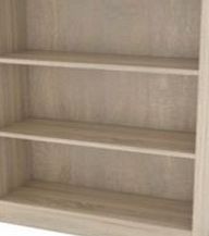 Oak Effect 2 Shelf Bookcase (H)1072mm (W)790mm