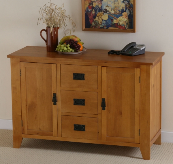 Eden Large Sideboard in Medium Oak