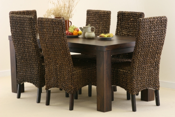 Mantis Dark Mango Dining Room Set