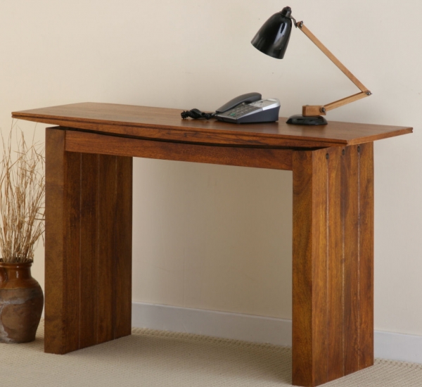 Tokyo Brown Teak Mango Console Table