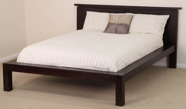 Tokyo Solid Dark Mango King-size Bed