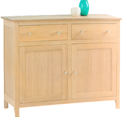 oak Sideboard 2 Door 2 Drawer Corndell Nimbus