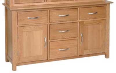 oak Sideboard 4ft 6in Devonshire New Oak