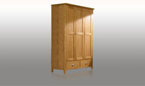 3 door 2 drawer Wardrobe