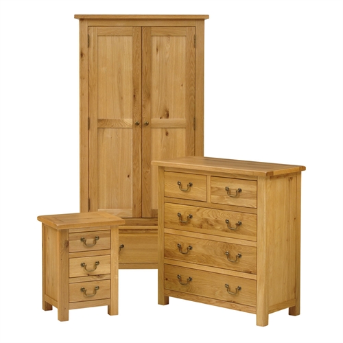 Bedroom Set with Gentlemans Wardrobe