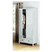 Double Wardrobe, white