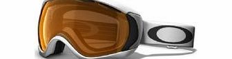 Canopy Matte White/Persimmon Snow Goggles