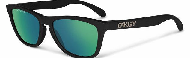 Frogskin Sunglasses - Matte Black/Emerald