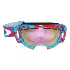 Oakley Hardware Oakley Splice Goggles Lava Sky Block Text