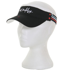 Oakley Ladies Stripe Visor - Black