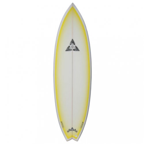 Hardware Oand39;Shea 6ft 6in Flying Fish Surfboard Red