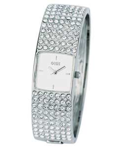 Ladies Stone Set Bangle Watch