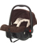 Apex Car Seat Brown Suede