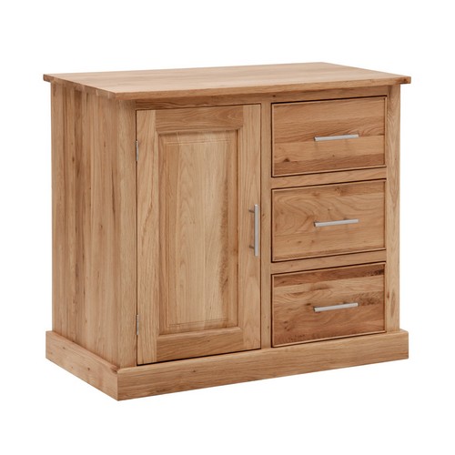 Occasional Oak 1 Door 3 Drawer Sideboard 1001.015