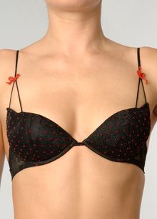 Minnie padded plunge bra