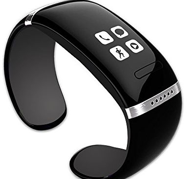 V3.0 OLED Touch Screen 3D Gyroscope Gravity Sensor Smart Bracelet Bluetooth Bracelet For Google Android Mobile Phone,iPhone,Microsoft Windows Phone System,Nokia Symbian (black)