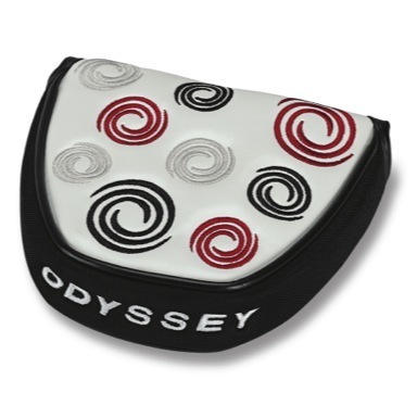 Swirl Mallet Putter Headcover White