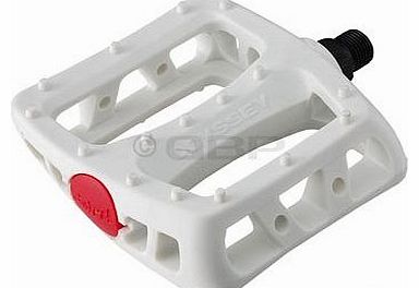 Twisted PC BMX Pedal white Size:9/16``